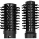 Perie rotativa cu aer cald ECG Modifica Hairbrush Moonstone, 1200 W, ionizare, 2 debite de aer, 2 nivele temperatura, gri metalic