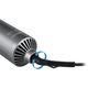 Perie rotativa cu aer cald ECG Modifica Hairbrush Moonstone, 1200 W, ionizare, 2 debite de aer, 2 nivele temperatura, gri metalic
