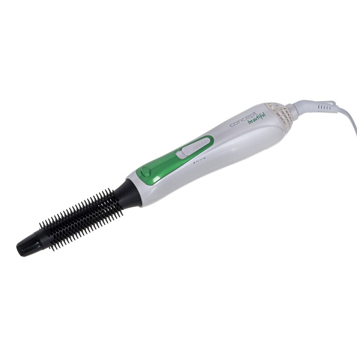 Concept KF1310ZE elektromos hajkefe, 400 W, 3 hőmérsékletfokozat, 2 sebességfokozat, fehér