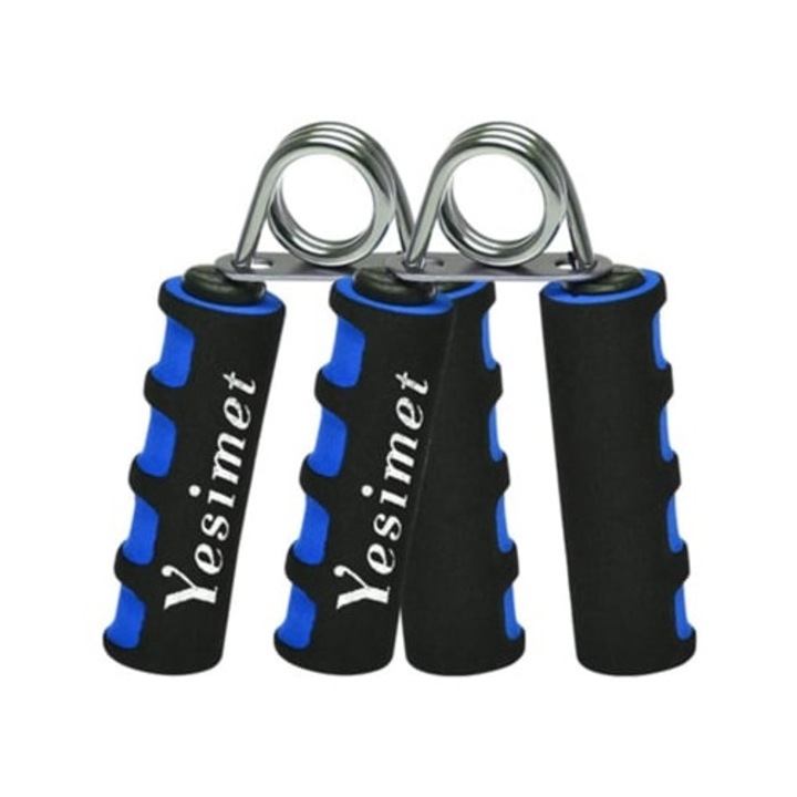 Set de 2 extensoare manuale Finger Grip, albastru