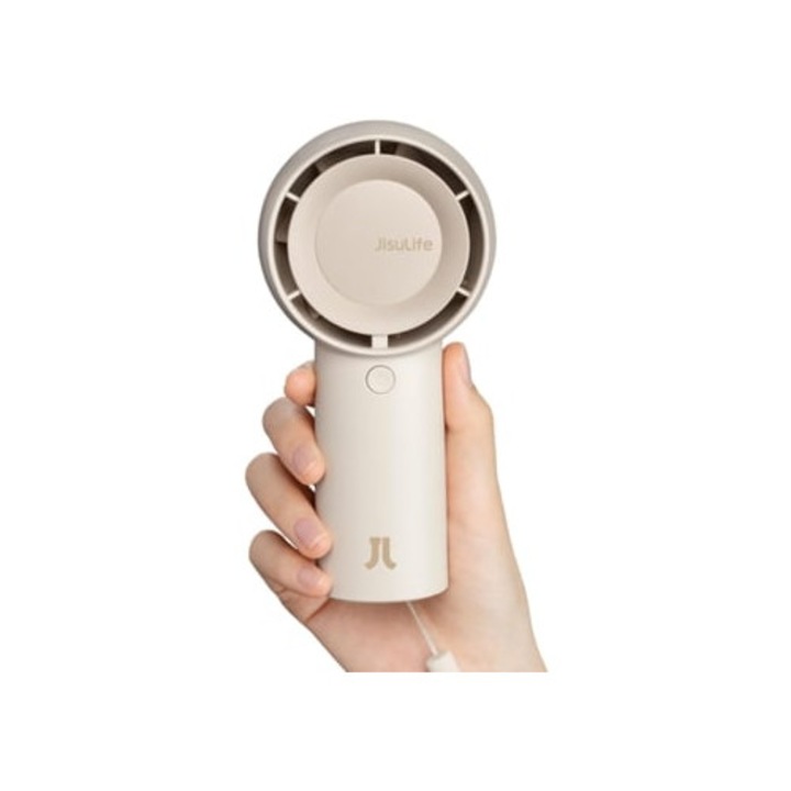 Ventilator portabil mini, 4000mah, USB, 5 viteze, culoare maro