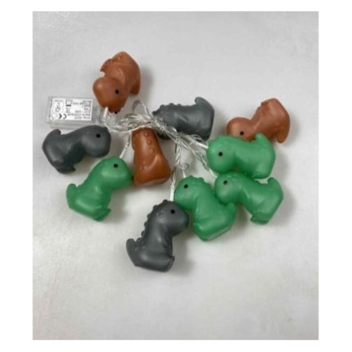 Lant luminos cu dinozauri – 165 cm / 10LED