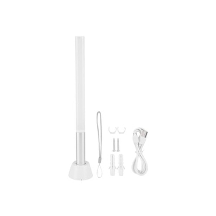 Lumina LED portabila pentru dulap, functie duala, incarcare USB, pentru acasa, birou, exterior, urgente