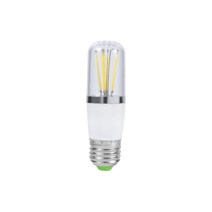 Bec LED E27, dimabil, stil retro, lumina rece, 4 W, 220 V