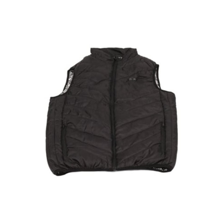 Vesta termica incalzita 13 zone, unisex, cu USB, negru