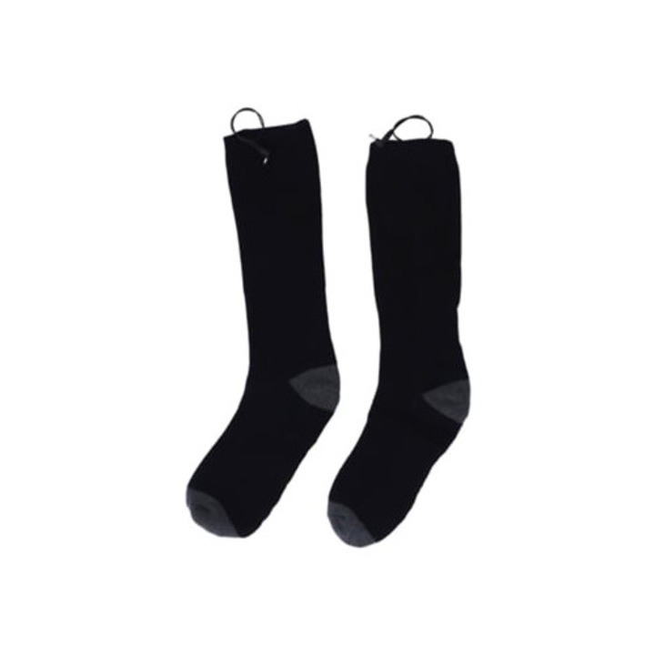 Електрически отопляеми чорапи, 2 чифта, памучни, перящи се, захранвани с USB, за зимата