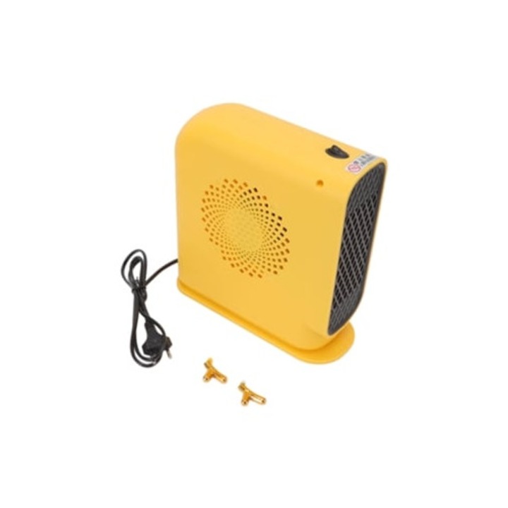 Hordozható elektromos hőlégfúvó, gyors fűtés, állítható hőmérséklet, irodába és hálószobába