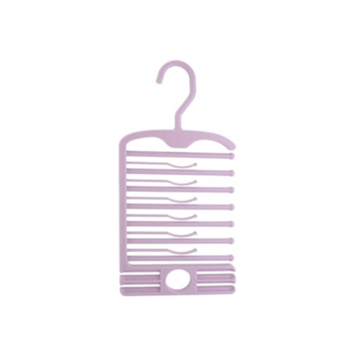 Umeras plastic multifunctional cu straturi si antiderapant, roz