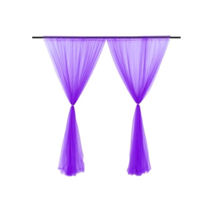 Félátlátszó hálós függönyök szobák, kültéri területek, nappalik vagy vasalatok díszítésére