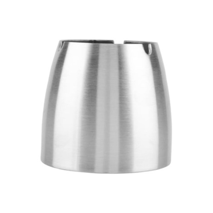 Scrumiera din otel inoxidabil pentru masa, utilizare acasa, hotel sau masina, dimensiune L