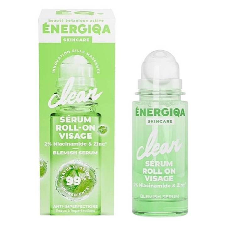 Serum roll-on Energie Fruit, pentru ten cu imperfectiuni, cu Niacinamide si Extract de Alge, 30ML