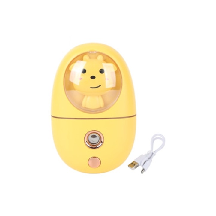 Mini USB újratölthető arc párásító 35ml 500mAh állat alakú, utazáshoz