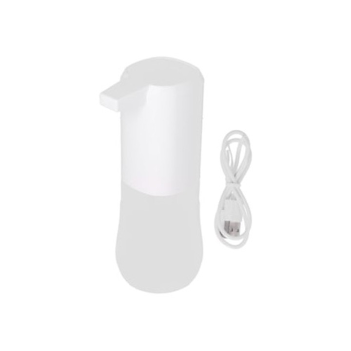 Automatikus elektromos szappanadagoló, 600 ml, fürdőszobához, készlet