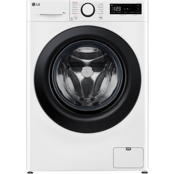 Masina de Spalat Rufe LG, 8kg, 1200rpm, alb