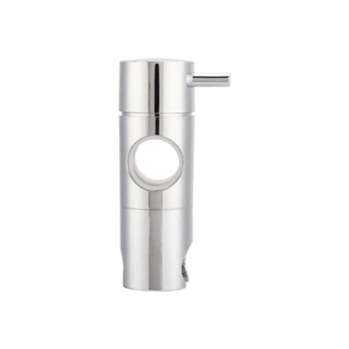 Cap de dus rotund cu bara glisanta si suport, accesorii pentru baie