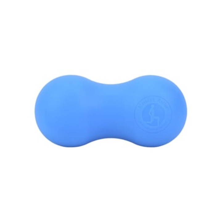 Minge fitness din gel de silice, albastra, pentru yoga si pilates