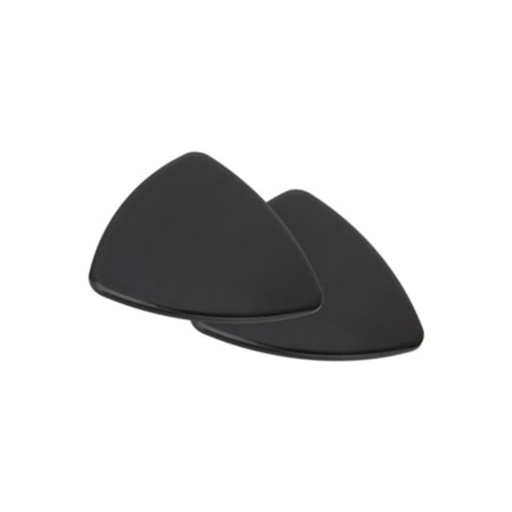 Disc glisant abdominal triunghiular negru pentru yoga