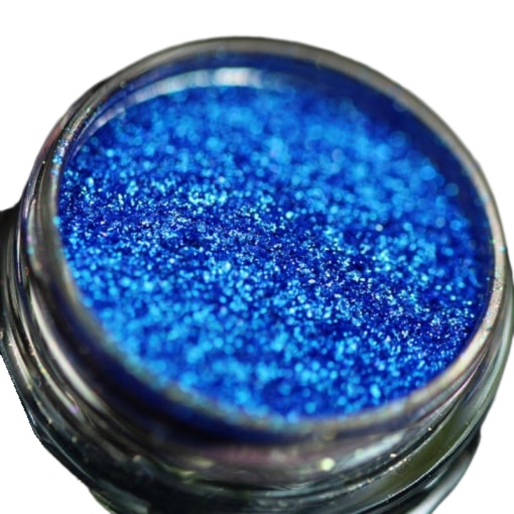 Pigment KAJOL Beauty PK09 királykék csillámos/mikrocsillámos sminkpigment, 1g