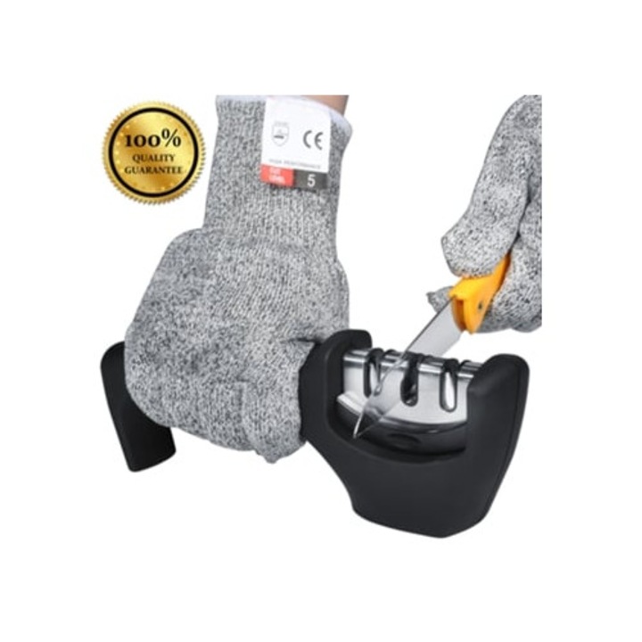 Ascutitoare cutite, 3 etape, 5 granulatii