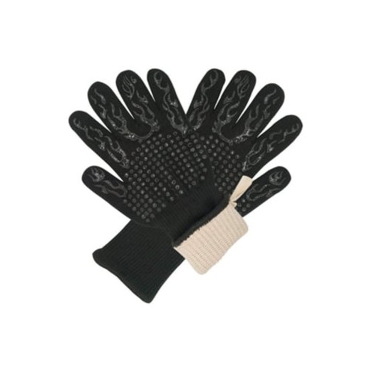 Hőálló szilikon sütőkesztyű grillezéshez