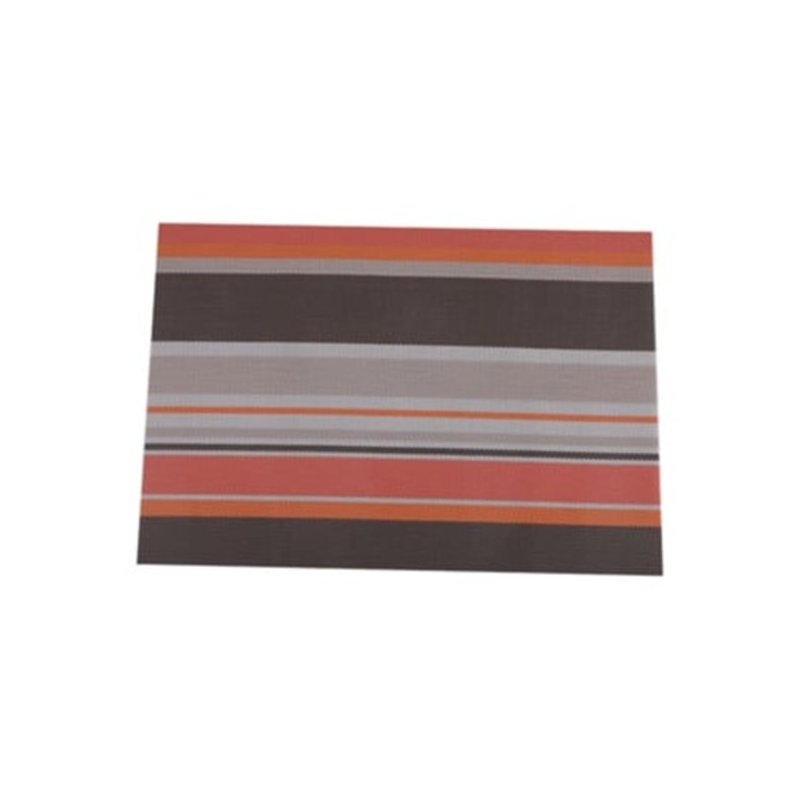 Covoare din PVC izolate termic, set, portocalii