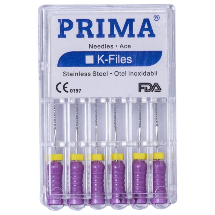 Ace KERR K-FILES mov PRIMA, nr. 10, hossz 25mm, 6 darab