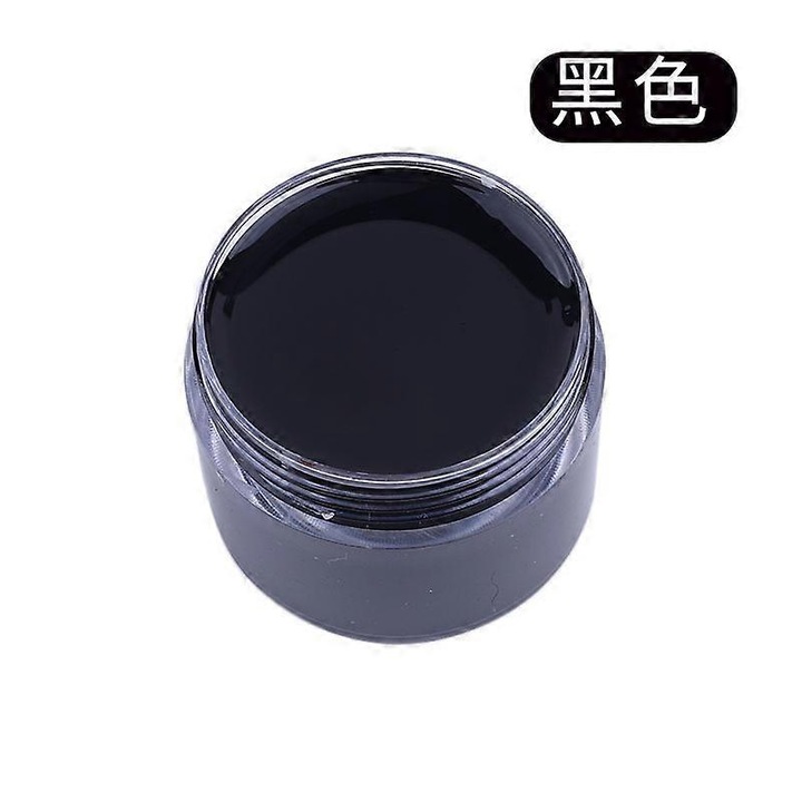 Crema reparatoare si colorant pentru piele negru 100ml
