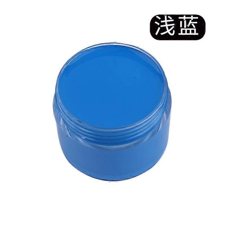 Crema reparatoare si colorant piele, albastru deschis, 100ml