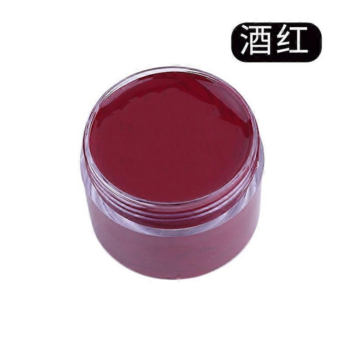 Crema reparatoare si colorant piele, rosu vin, 100ml