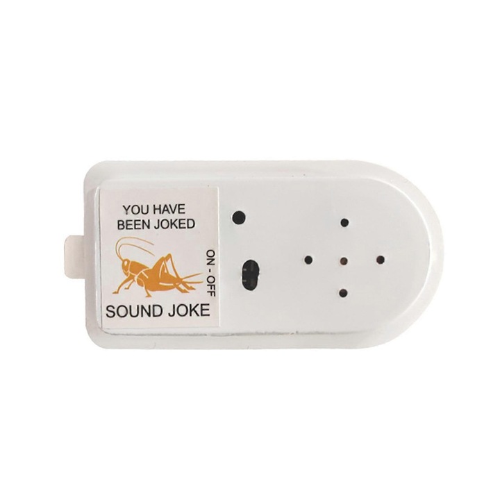 Устройство за шеги, звук на щурец, интерактивна играчка, 3 цвята, 8.3x4.3см