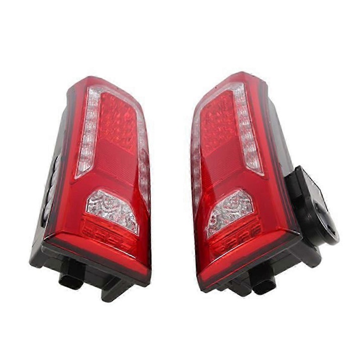 LED hátsó lámpa teherautóhoz, Mercedes-Benz Actros MP5, 24V, 0035443403/0035443203 modell, eredeti csatlakozóval, ABS+PP anyagból, piros/átlátszó, 1 pár