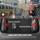 Контролер GamePad Bluvista® Gaming за телефон Android, iOS, компютър, PS, Nintendo Switch, Bluetooth 5.0, безжичен, син/червен