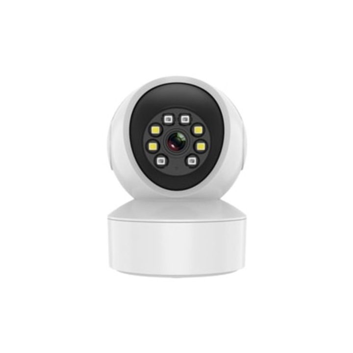 Камера за наблюдение DIYTECH DIY-S49L 1296P, Цветно нощно виждане, AI засичане, 350°