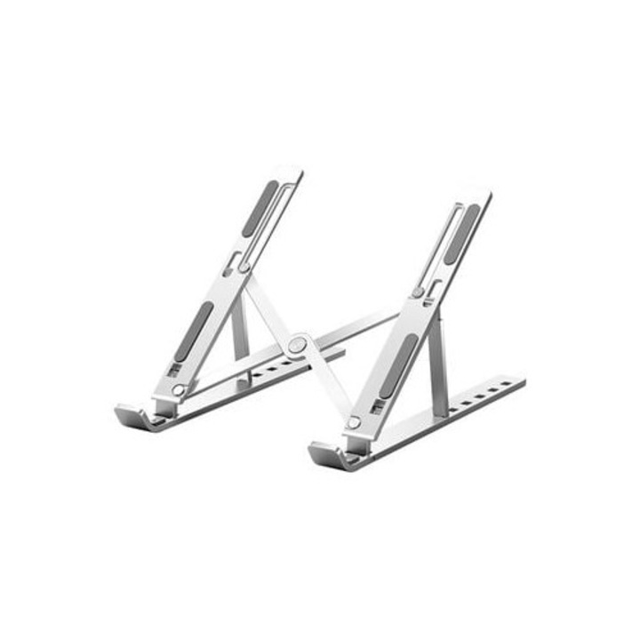 Suport laptop 17'', design pliabil si inclinat, multicolor