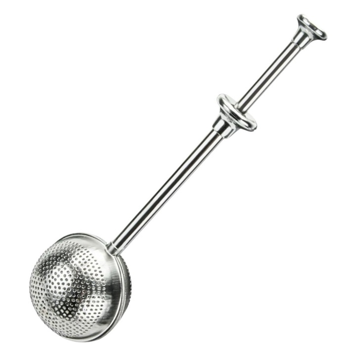 Infuzor ceai, 5 O’Clock Tea, PUSH, Inox