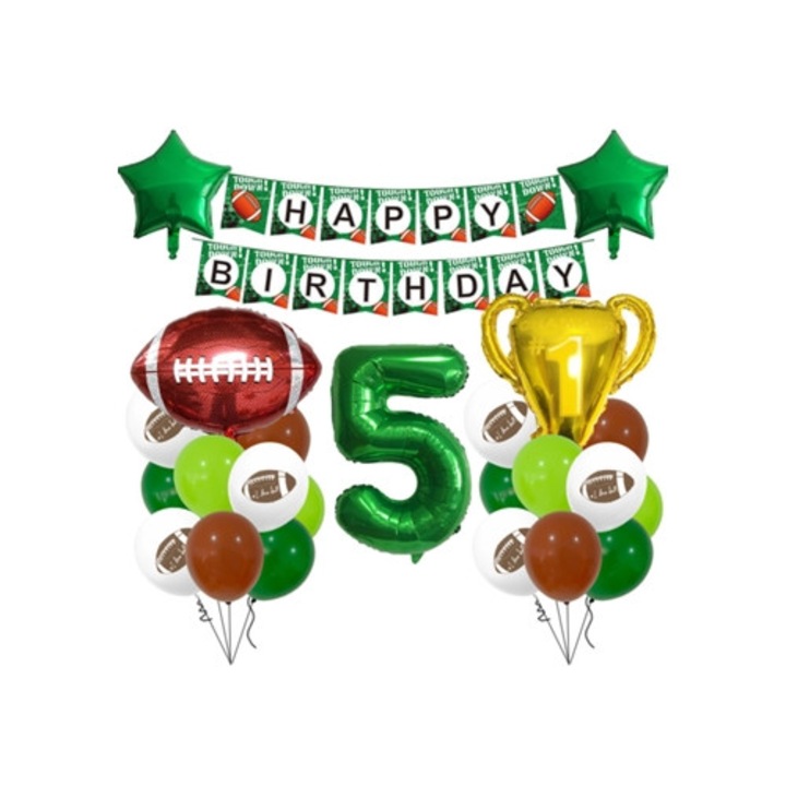 Foci lufi 32, születésnapi parti dekoráció, NEVEANCE