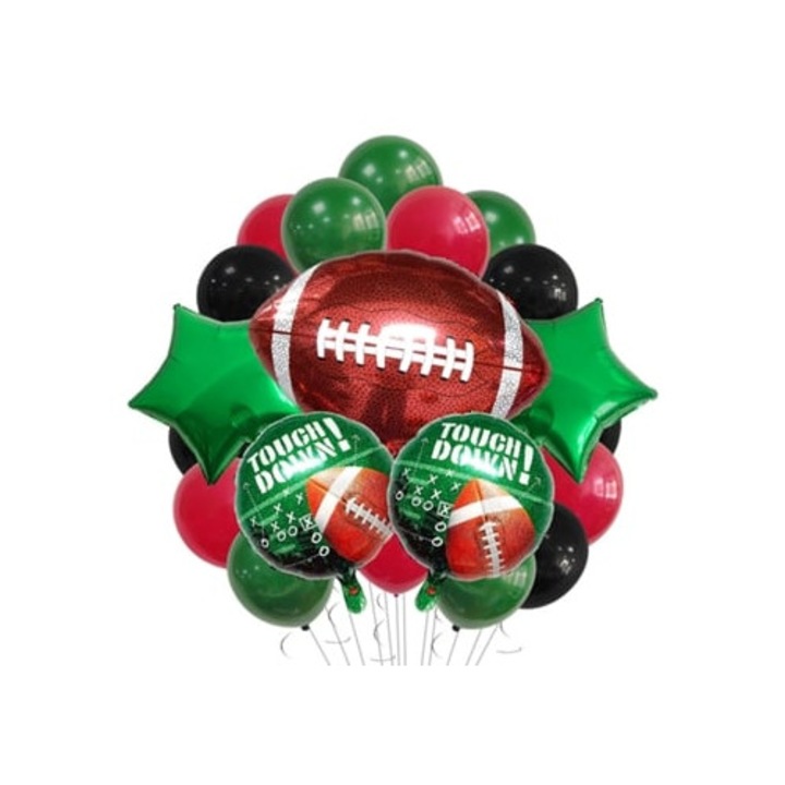 Foci lufi, digitális, 32 hüvelykes, Super Bowl dekoráció, többszínű