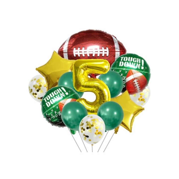 Foci lufi, digitális, 32 hüvelykes, Super Bowl dekoráció, többszínű