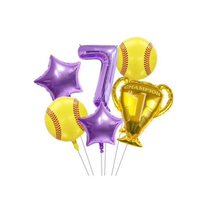 Fólia lufi, sport bajnoki trófea, 32 hüvelykes, partidekoráció