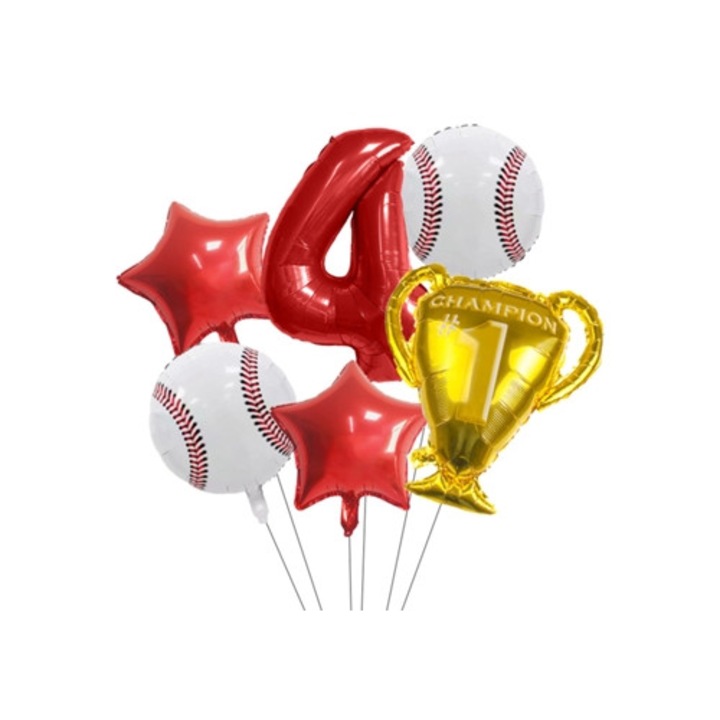 Fólia lufi, sport bajnoki trófea, 32 hüvelyk, parti dekoráció