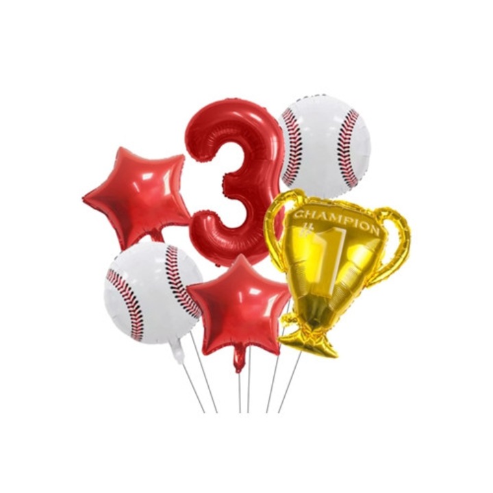 Fólia lufi, sport bajnoki trófea, 32 inch, parti dekoráció