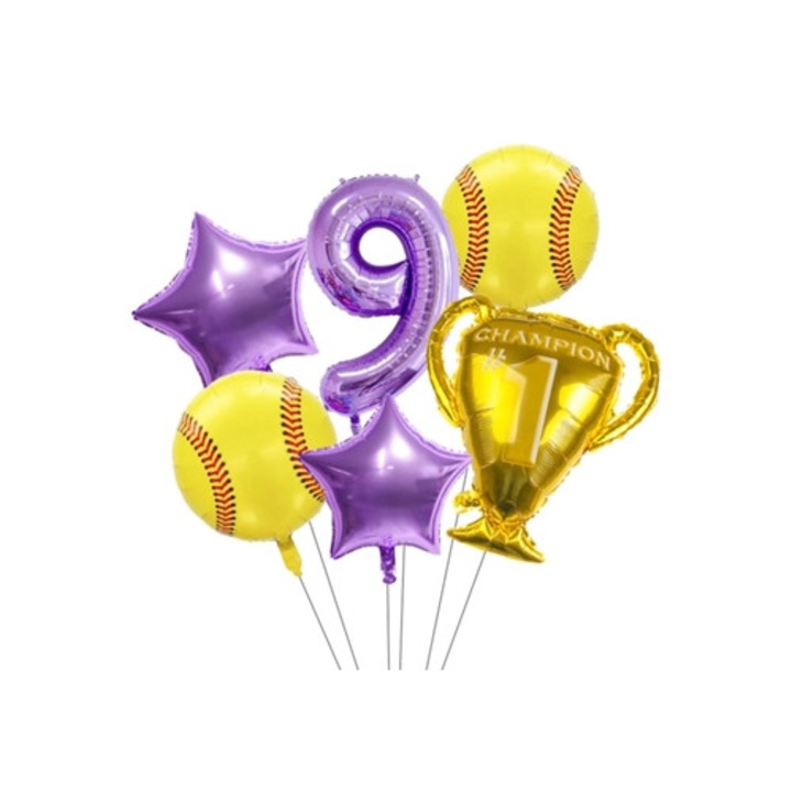 Fólia lufi, sport bajnoki trófea, 32 hüvelyk, parti dekoráció