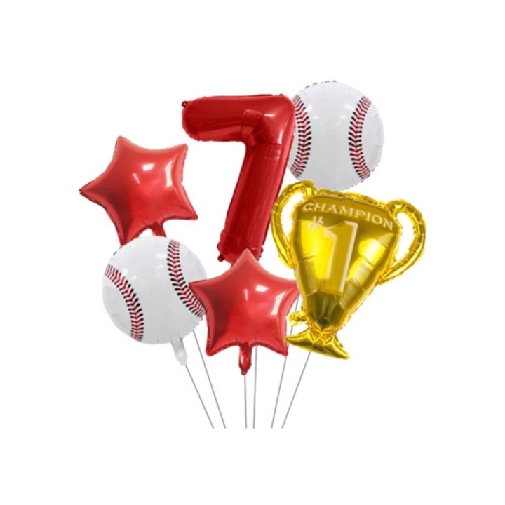 Fólia lufi, sport bajnoki trófea, 32 hüvelyk, parti dekoráció