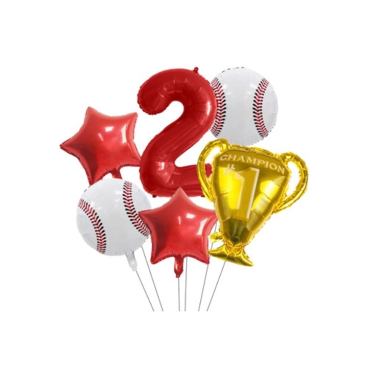 Fólia lufi, sport bajnoki trófea, 32 hüvelyk, parti dekoráció