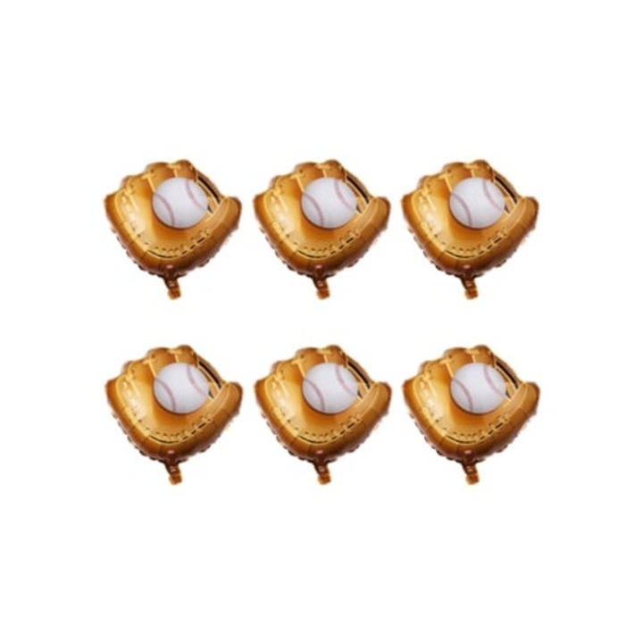 6 darab 18 hüvelykes focis lufi szett focis témájú bulihoz