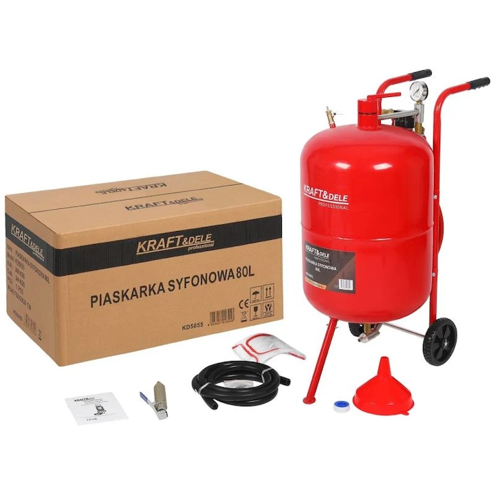 Aparat de sablat, 80 l, Kraft&Dele KD5855