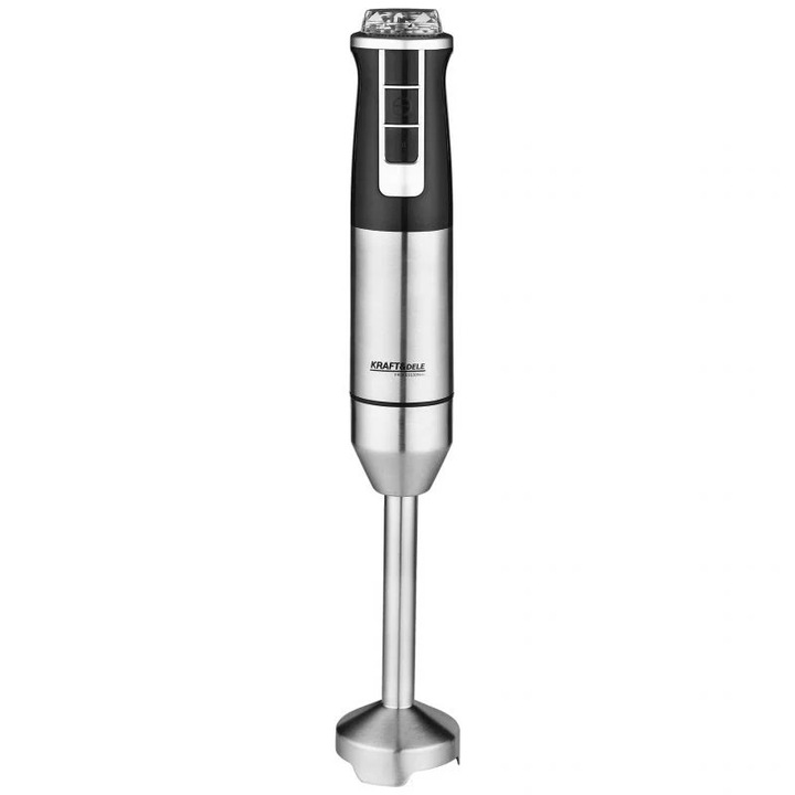 Blender de mana, Sencor, 1000 W, Cana de amestecare 700 ml, Albastru