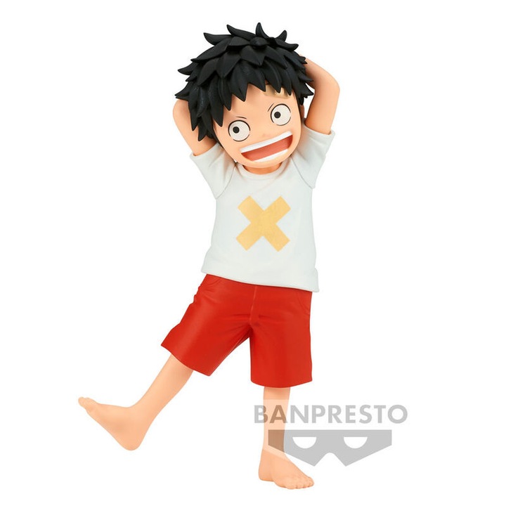 Фигурка Banpresto One Piece Film Red Monkey D Luffy 12см, за възраст 15+ години