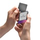 Ledger Flex Crypto elektronikus pénztárca, Bitcoin, Ethereum, Solana, Cardano, NFT és egyéb virtuális valutákhoz, Helyreállítási kulcs, Bíbor Magenta