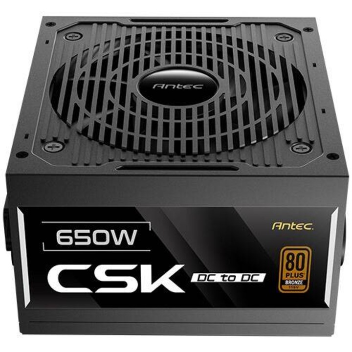 Sursa Antec 650W CSK650DC EC 80+ Bronze ATX Negru